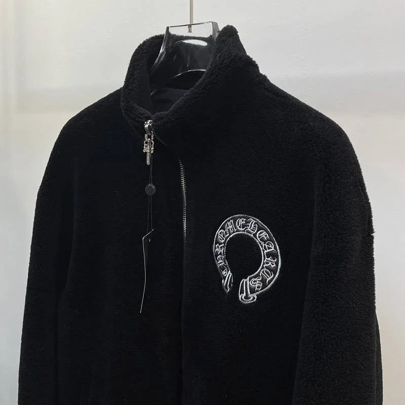 定番人気 クロムハーツ ジャケット 偽物 ロゴ ジップアップ Kue18442
