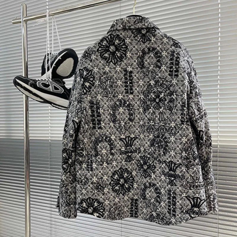 クロムハーツ フリース ダウンジャケット 偽物 Kug49214