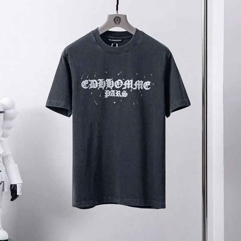 激安価格！クロムハーツ Tシャツ コピー CHプラス ブラック メンズ Kuh19579