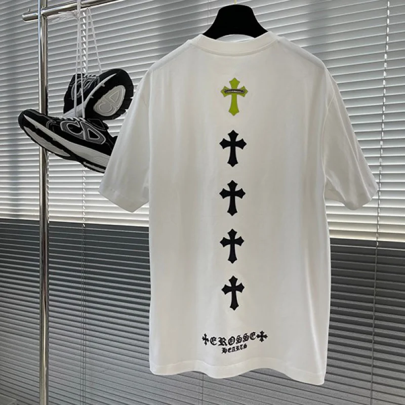 クロムハーツ セメタリークロス♪ロゴTシャツ 偽物 Kui88804