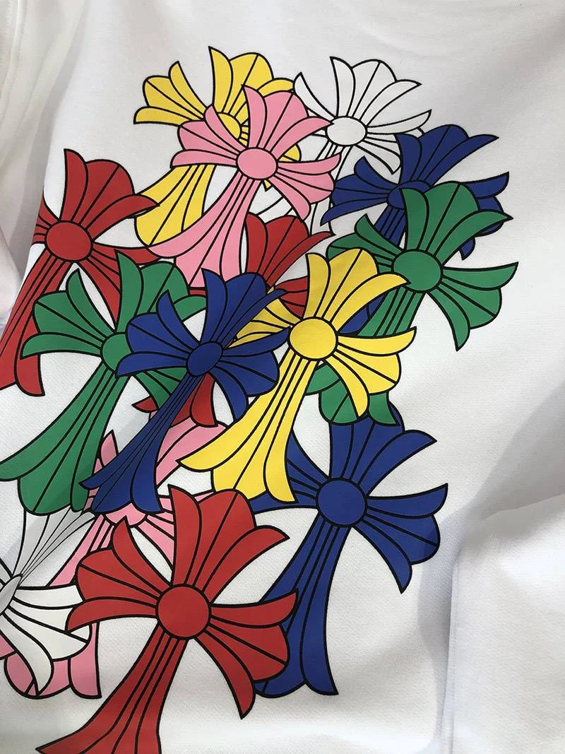 人気新作 クロムハーツ ロングTシャツ コピー グリーンセメタリークロス Kuj95489