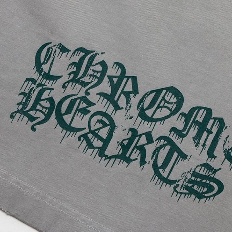 クロムハーツ ホースシュー バックプリントTシャツ コピー Kul27850