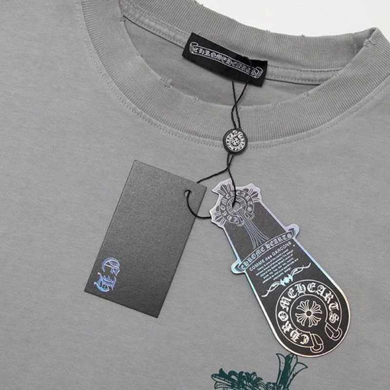 クロムハーツ ホースシュー バックプリントTシャツ コピー Kul27850