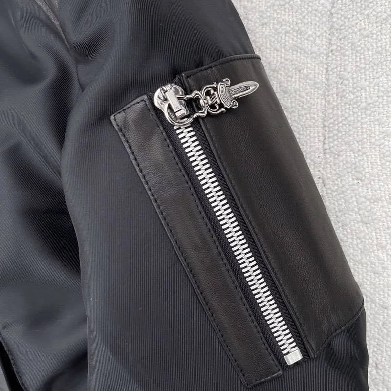 21-22AWセール最高 クロムハーツ JJ DEANレザー ジャケット ダウンボトムス 偽物 Kul74276