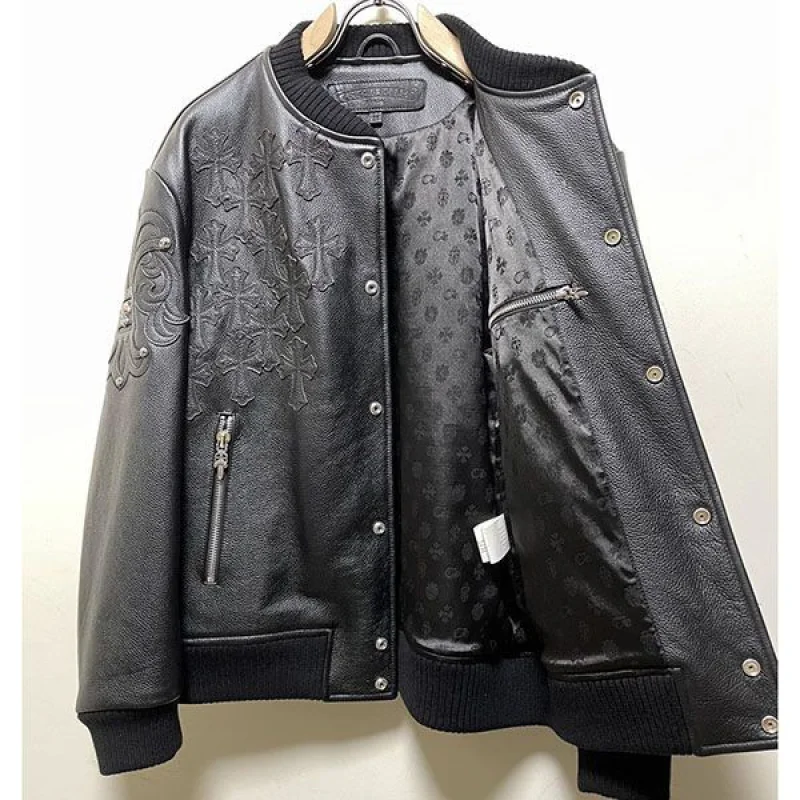 ☆超人気☆クロムハーツ レザーインスピレーションジャケット コピー Kuq54426