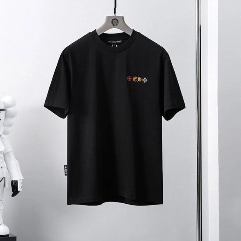 素敵なクロムハーツ Tシャツ コピー CHプラス ブラック メンズ Kur59401