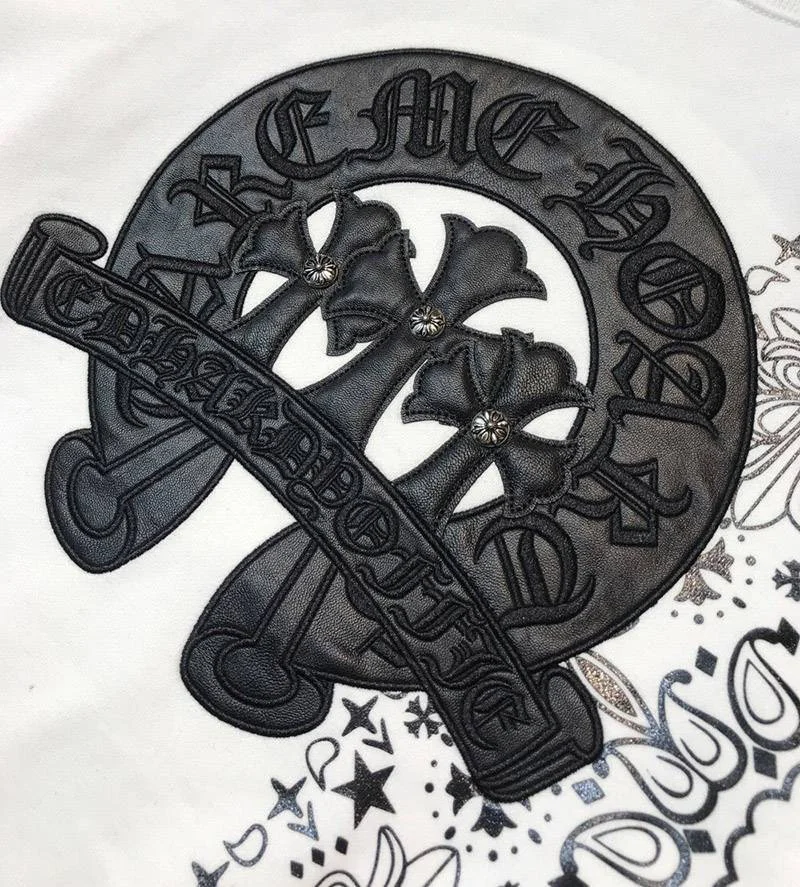 完売必至クロムハーツ ロングTシャツ コピー グリーンセメタリークロス Kus48343