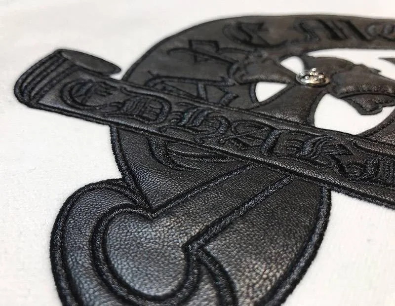 完売必至クロムハーツ ロングTシャツ コピー グリーンセメタリークロス Kus48343
