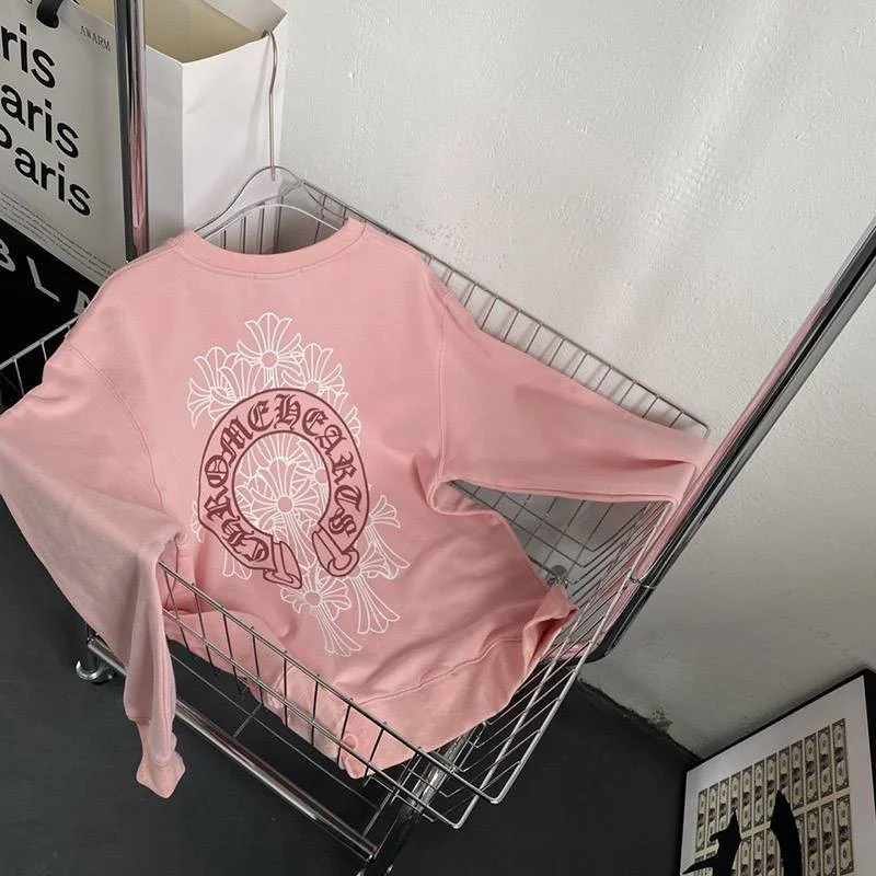 可愛い クロムハーツ ロングTシャツ コピー ホースシューカラー Kut03447