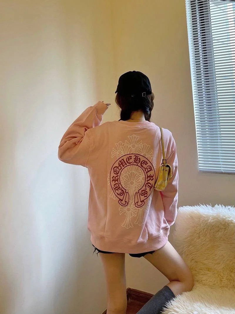 可愛い クロムハーツ ロングTシャツ コピー ホースシューカラー Kut03447