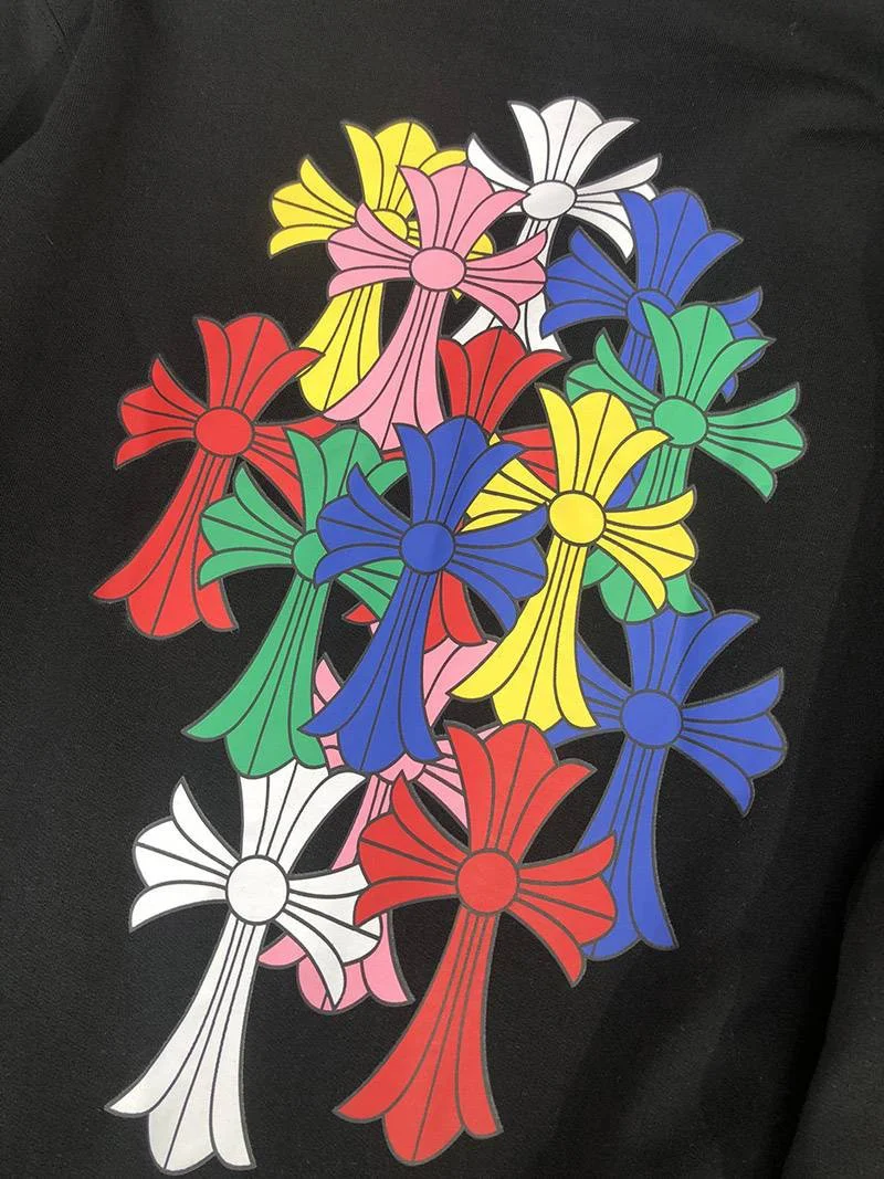 超人気♪クロムハーツ ロングTシャツ コピー グリーンセメタリークロス Kut82443