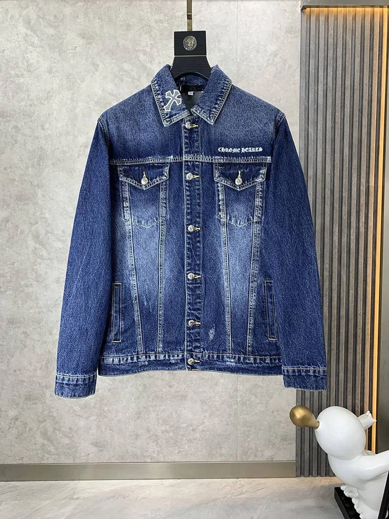 注目度抜群!SALE!クロムハーツ CH デニムジャケット偽物N級品 Kuu49283