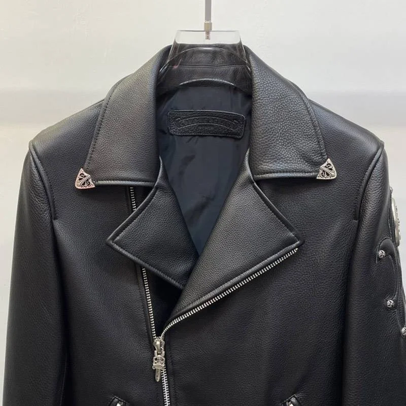 欲しい♡超限定♪クロムハーツ JJ DEANレザー ジャケットCH 偽物 Kuu56899