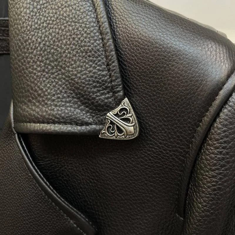欲しい♡超限定♪クロムハーツ JJ DEANレザー ジャケットCH 偽物 Kuu56899