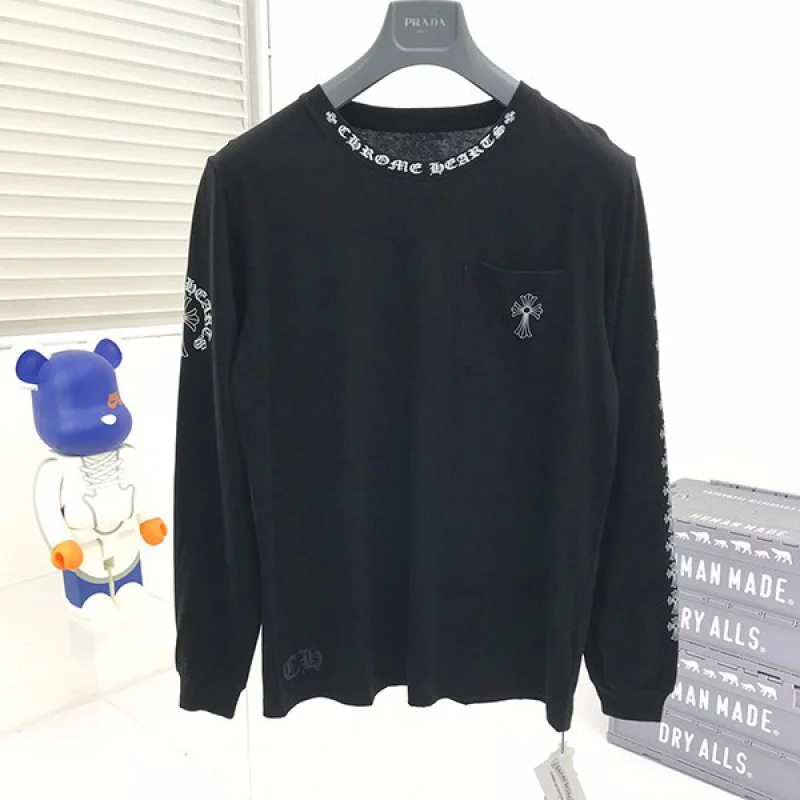 クロムハーツ ホースシュー 長袖Tシャツ コピー ロンT 2色 Kuy59664