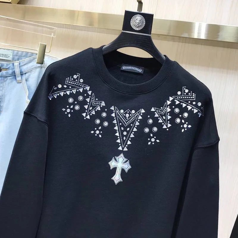 大人気クロムハーツ ロングTシャツ コピー グリーンセメタリークロス2色 Kuz56207
