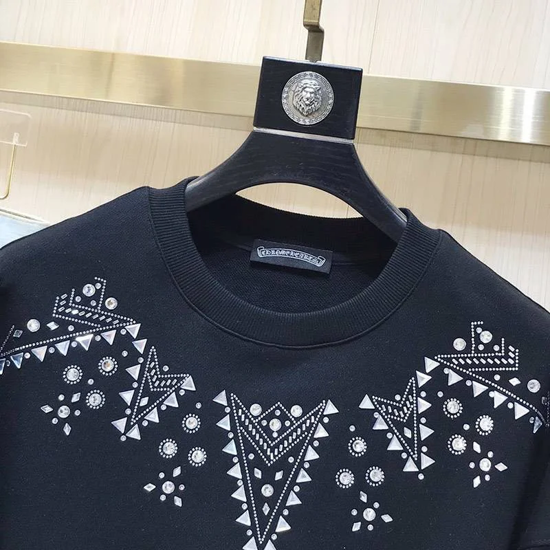 大人気クロムハーツ ロングTシャツ コピー グリーンセメタリークロス2色 Kuz56207