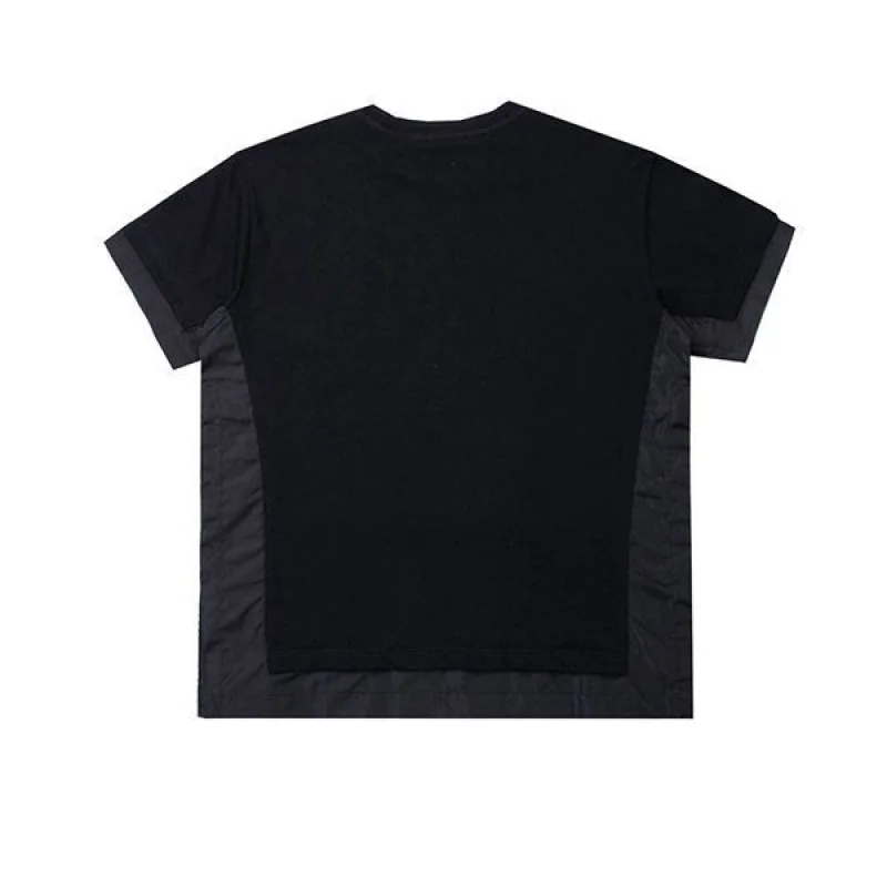 ディオール×サカイ 偽物★ブラック オーバーサイズTシャツ 213J642A0554_C989