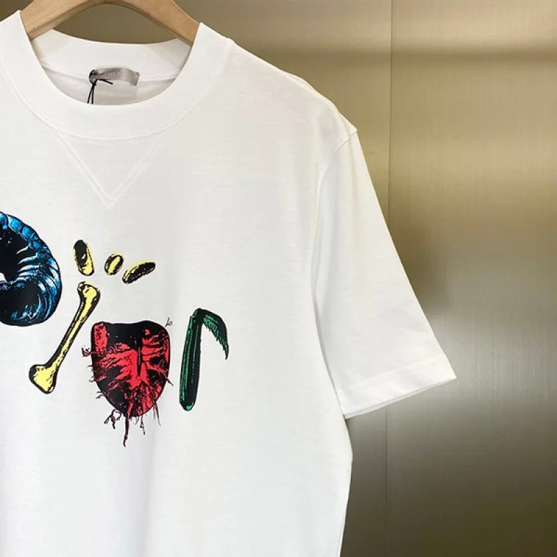 大人気!!カクタス ジャック ディオール 偽物 オーバーサイズ Tシャツ 213J685C0677_C089
