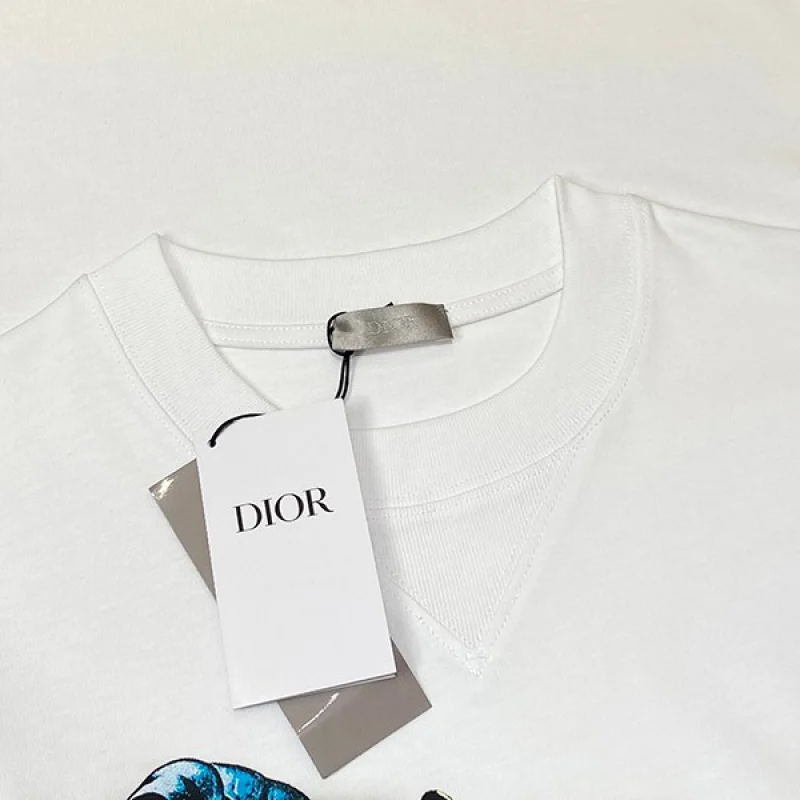 大人気!!カクタス ジャック ディオール 偽物 オーバーサイズ Tシャツ 213J685C0677_C089