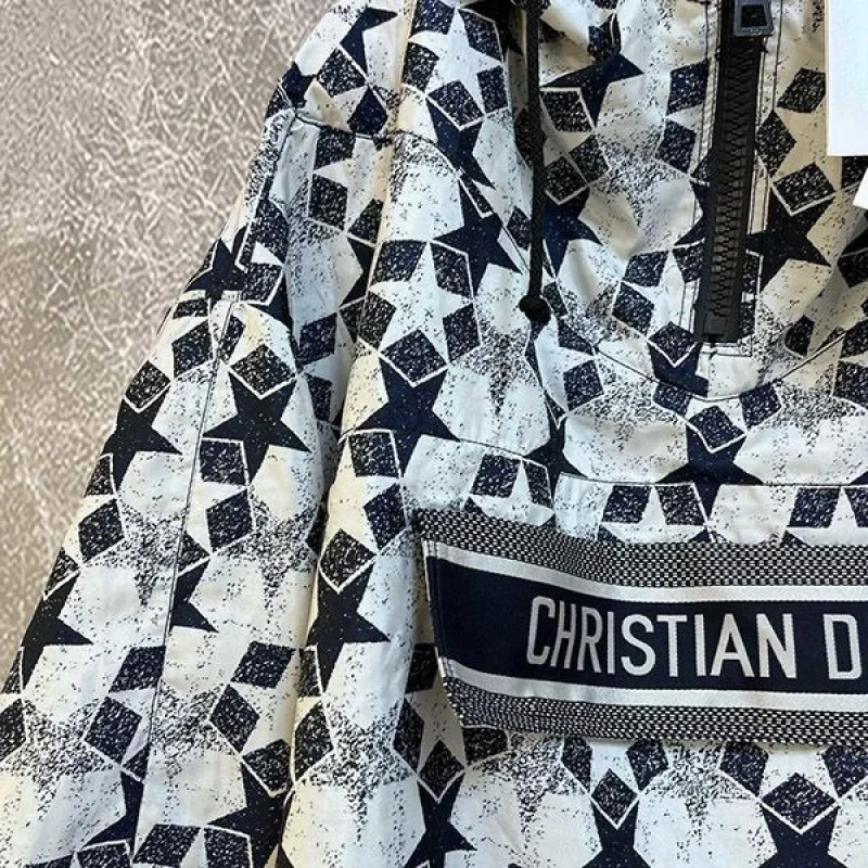 ディオール コピー エトワール テクニカル タフタ ジャカード アノラック 217C10A2977_X5803
