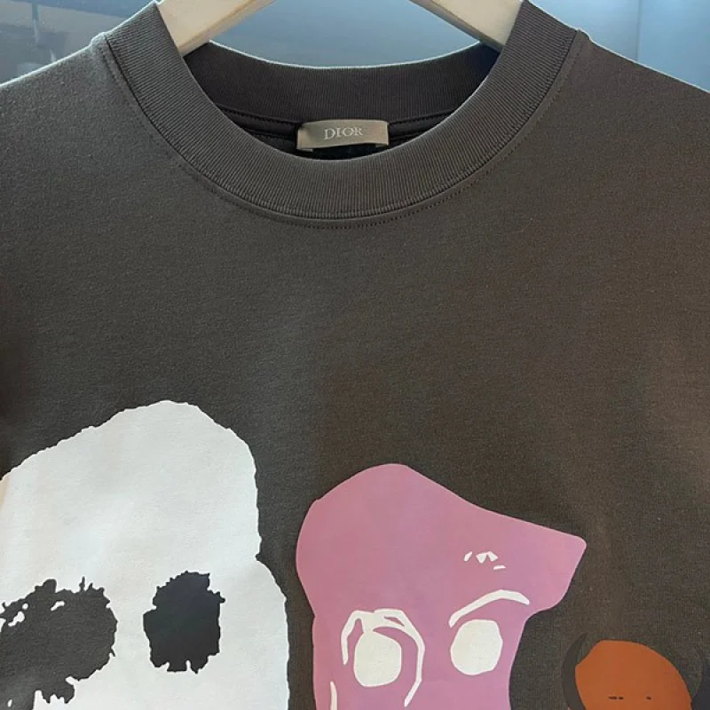 一目惚れ♪カクタス ジャック ディオール コピー オーバーサイズ Tシャツ 283J632I0752_C788