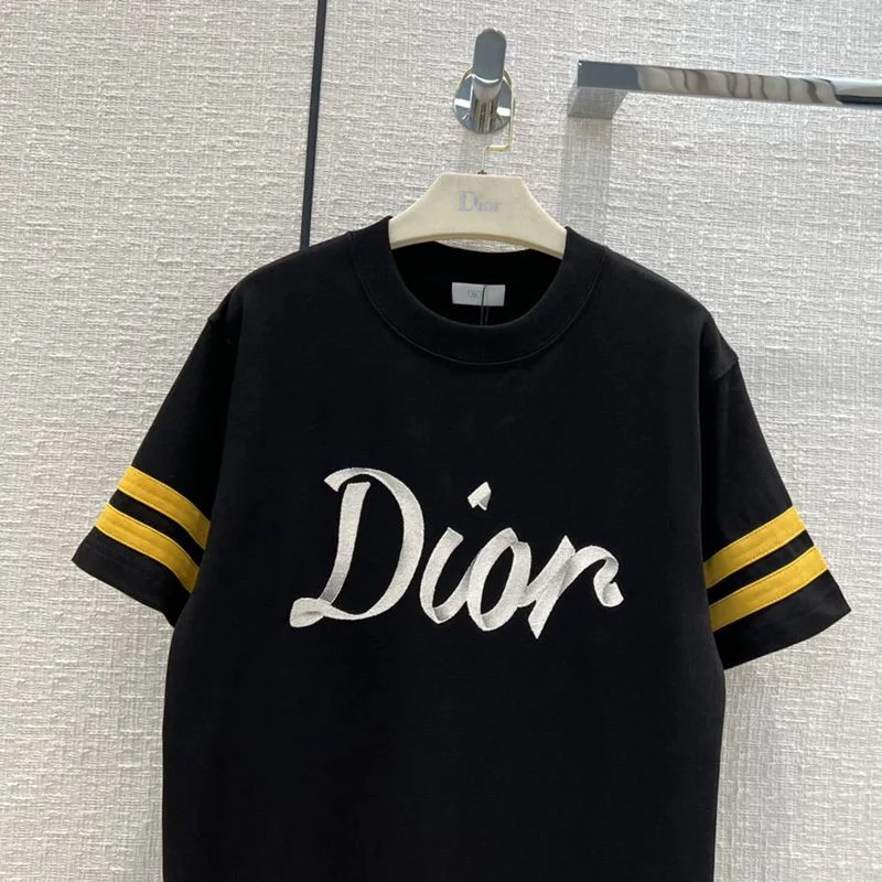 2022AW新作ディオール オーガニックコットンジャージー Tシャツ コピー 293J659A0554C980