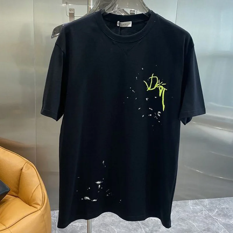 ディオール★Travis Scottコラボ 偽物 オーバーサイズ Tシャツ dea26081