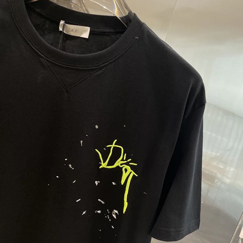 ディオール★Travis Scottコラボ 偽物 オーバーサイズ Tシャツ dea26081