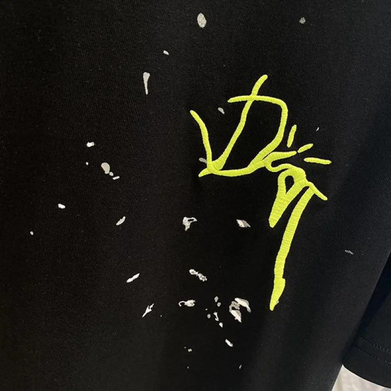 ディオール★Travis Scottコラボ 偽物 オーバーサイズ Tシャツ dea26081