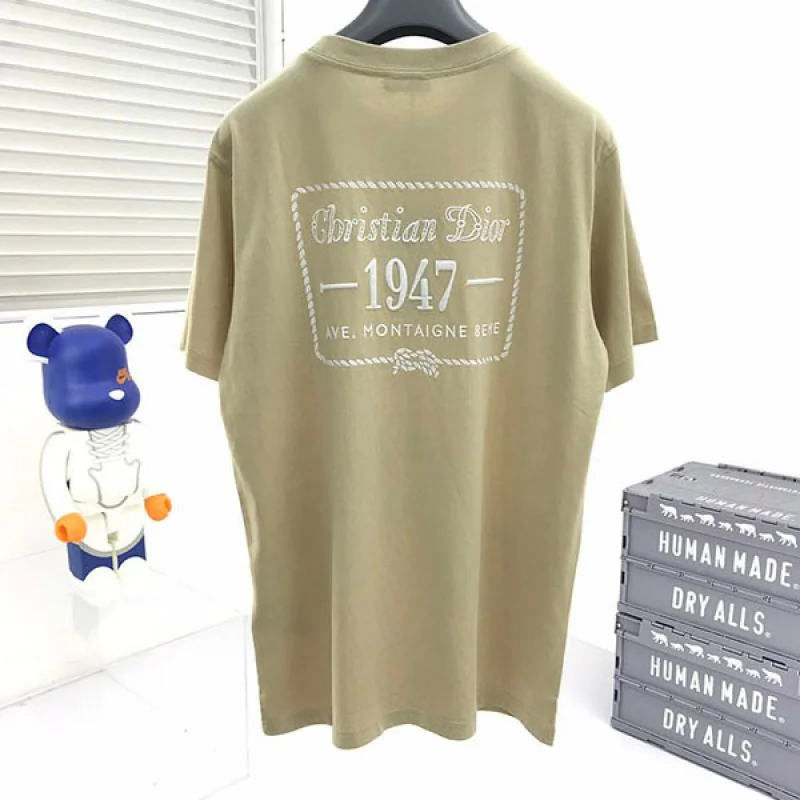 大人気!ディオール CD 1947 Tシャツ コピー コットンジャージー ベージュ ded41232
