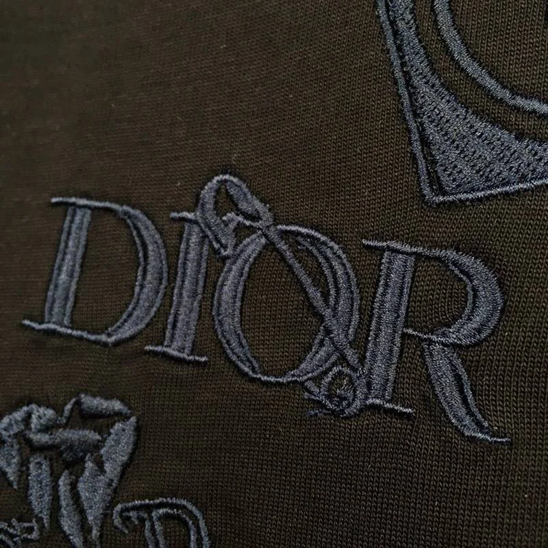 大人気☆ディオール ロゴTシャツ 偽物 選べる2色 dee73179