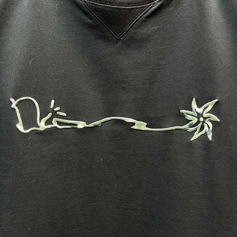 希少色 ディオール×CACTUS JACK★オーバーサイズ Tシャツ 偽物 deg30672