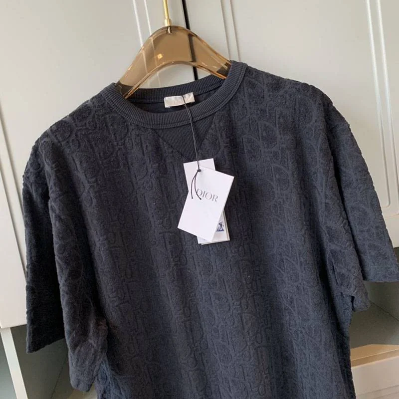 入手困難ディオール コピー D-オブリーク モチーフ Tシャツ deg91249