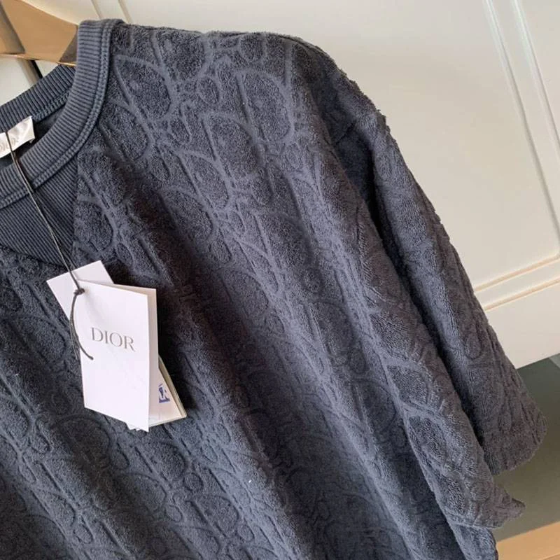 入手困難ディオール コピー D-オブリーク モチーフ Tシャツ deg91249