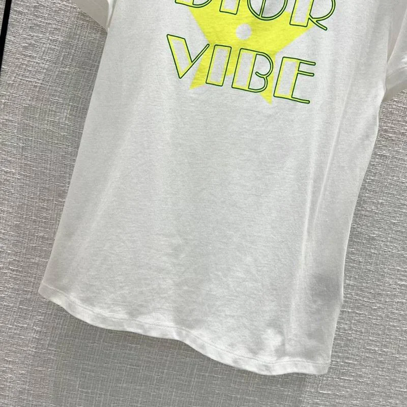 最安値挑戦ディオール VIBE Tシャツ コピー コットンジャージー & リネン dei13685