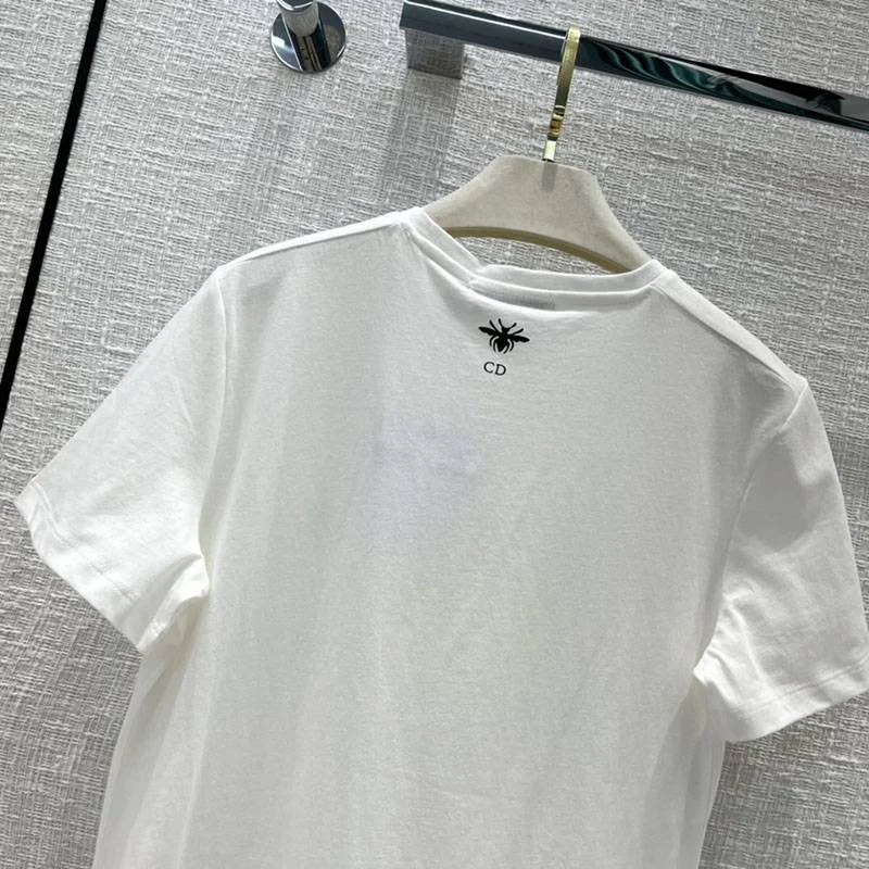 最安値挑戦ディオール VIBE Tシャツ コピー コットンジャージー & リネン dei13685