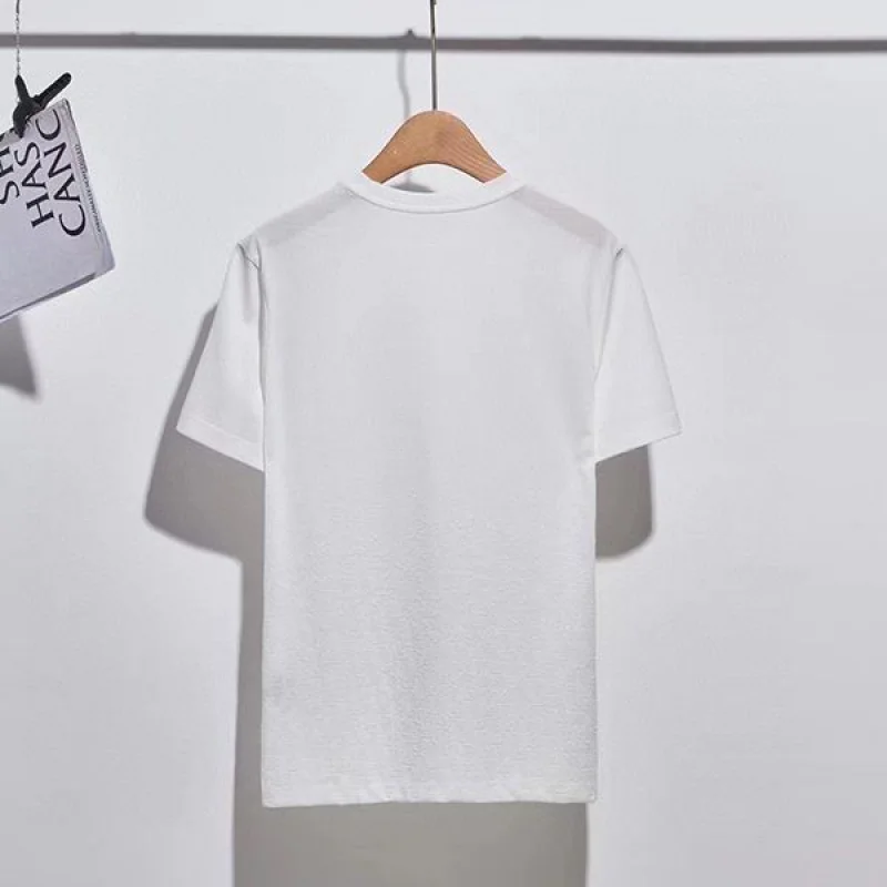 最安値挑戦 ディオール コットン 半袖Tシャツ 偽物 dei66624