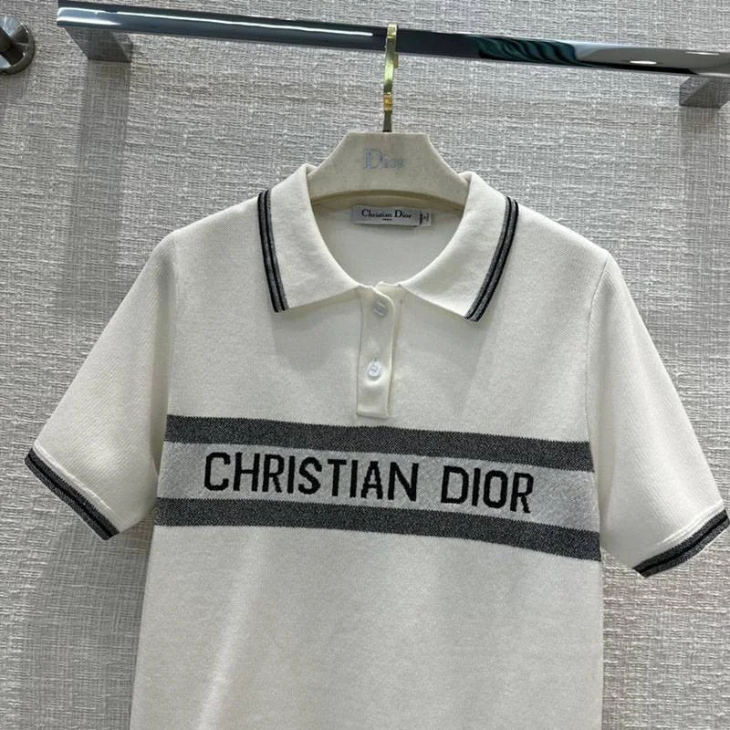 日本未入荷☆ディオール 21AW 新作 ロゴ ポロシャツ 偽物 dej85542