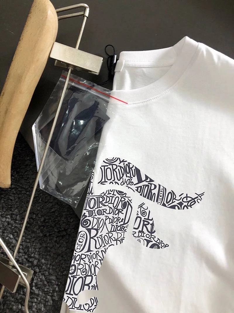 可愛い 新作 ディオール x SHAWN カプセルコレクション Tシャツ偽物 2色 del40866