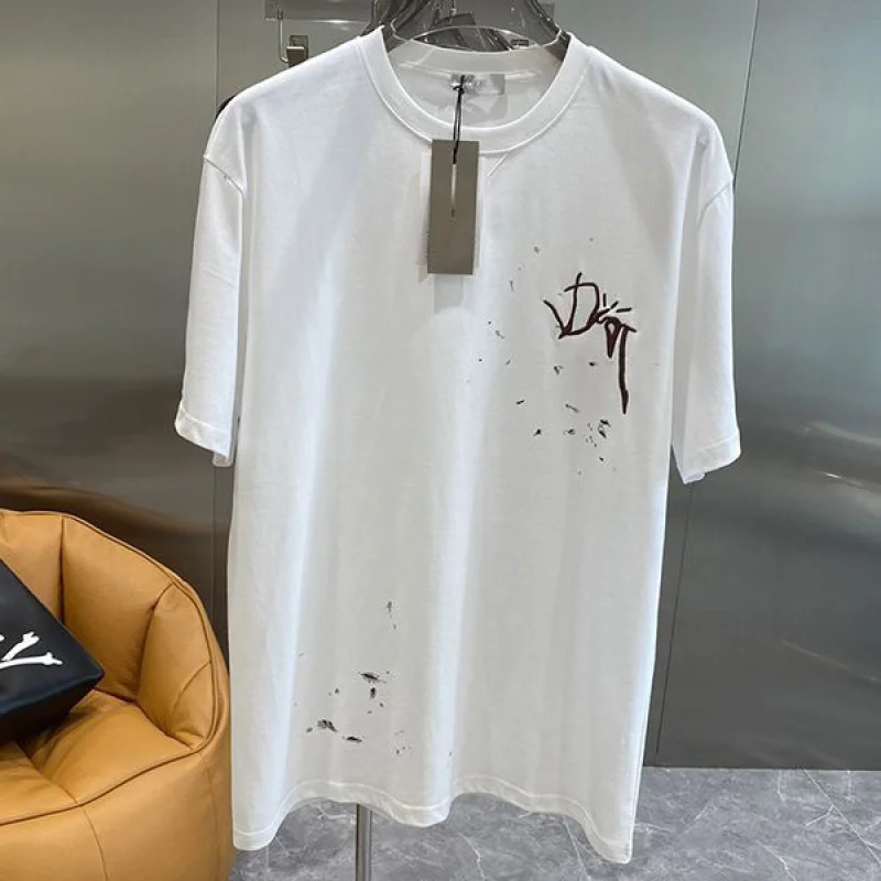 稀少 ディオール★Travis Scottコラボ コピー オーバーサイズ Tシャツ del71861