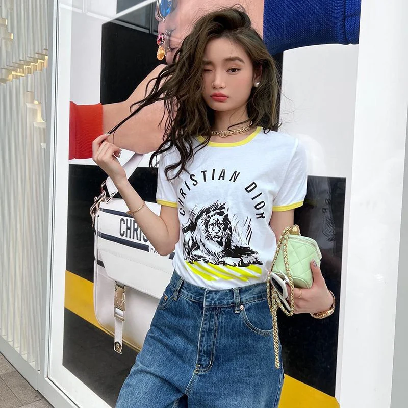 人気急上昇新作 ディオール シグネチャー入り Tシャツ 偽物 dem40209