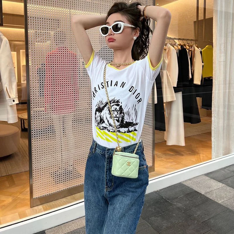 人気急上昇新作 ディオール シグネチャー入り Tシャツ 偽物 dem40209