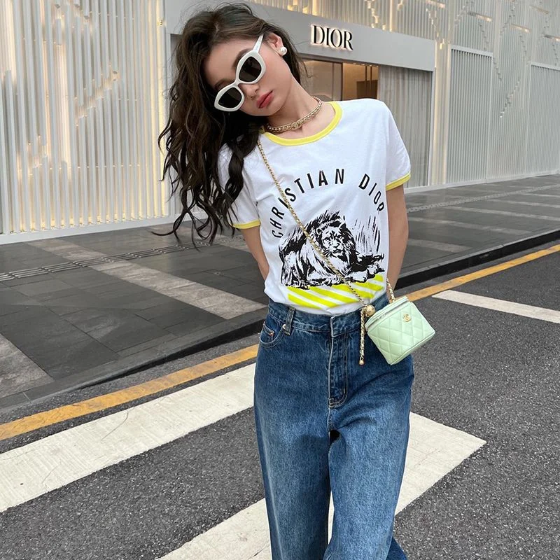 人気急上昇新作 ディオール シグネチャー入り Tシャツ 偽物 dem40209
