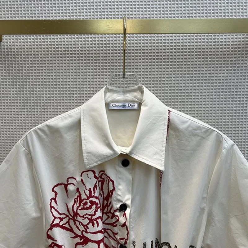 春夏新作 ディオール Toile de Jouyシャツワンピース コピー dem69139