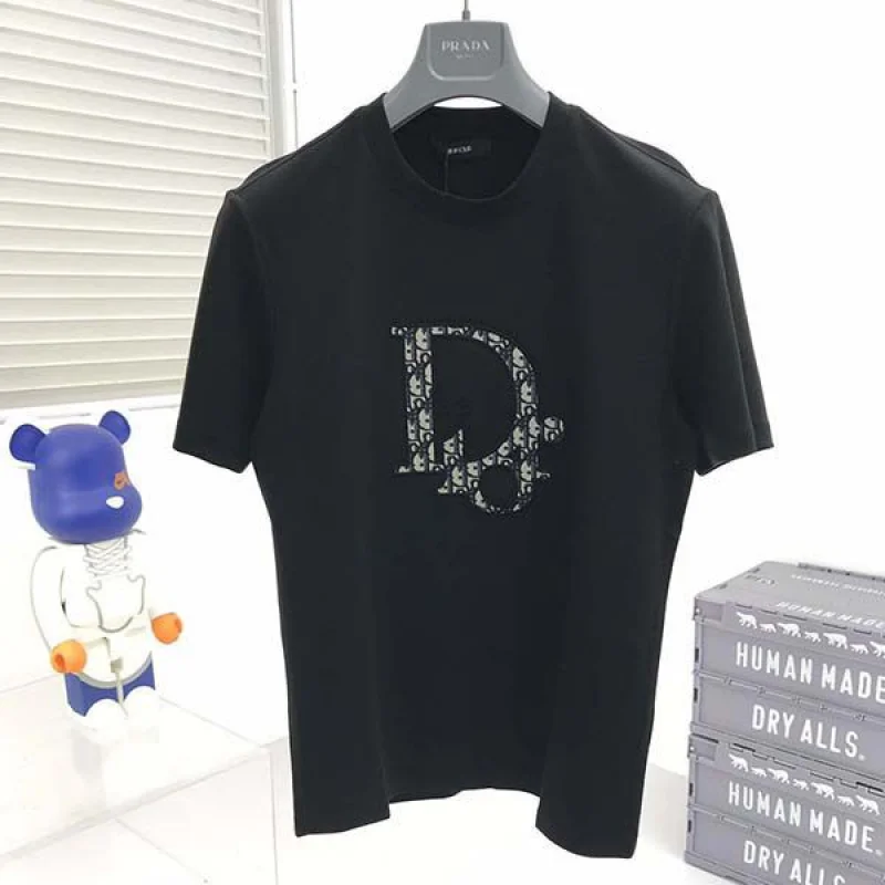 セール新作 ディオール コットンジャージ 半袖Tシャツ 偽物 den77120
