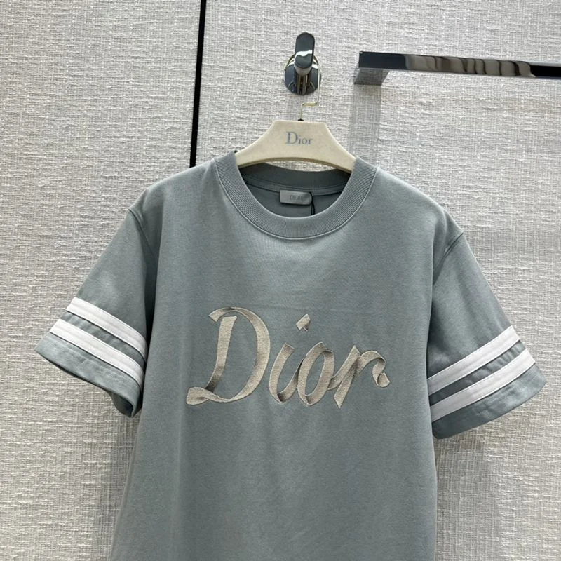 定番新作ディオール オーガニックコットンジャージー Tシャツ コピー deq36146