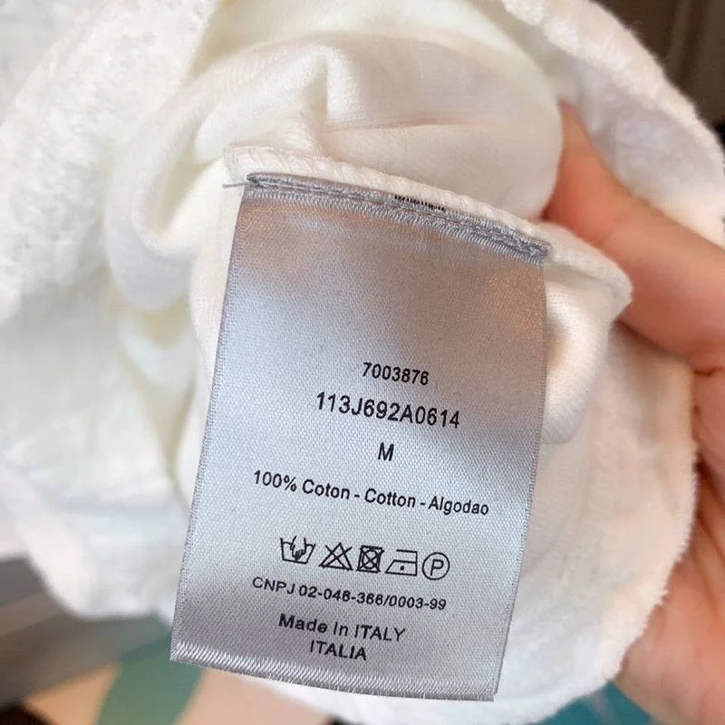 完売必至ディオール D-オブリーク モチーフ Tシャツ 偽物 des96271