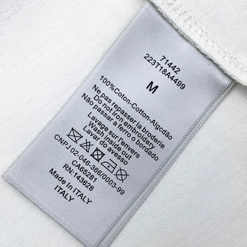 入手困難 ディオール ティアーズ コピー 47ロゴ プリント Tシャツ det80942