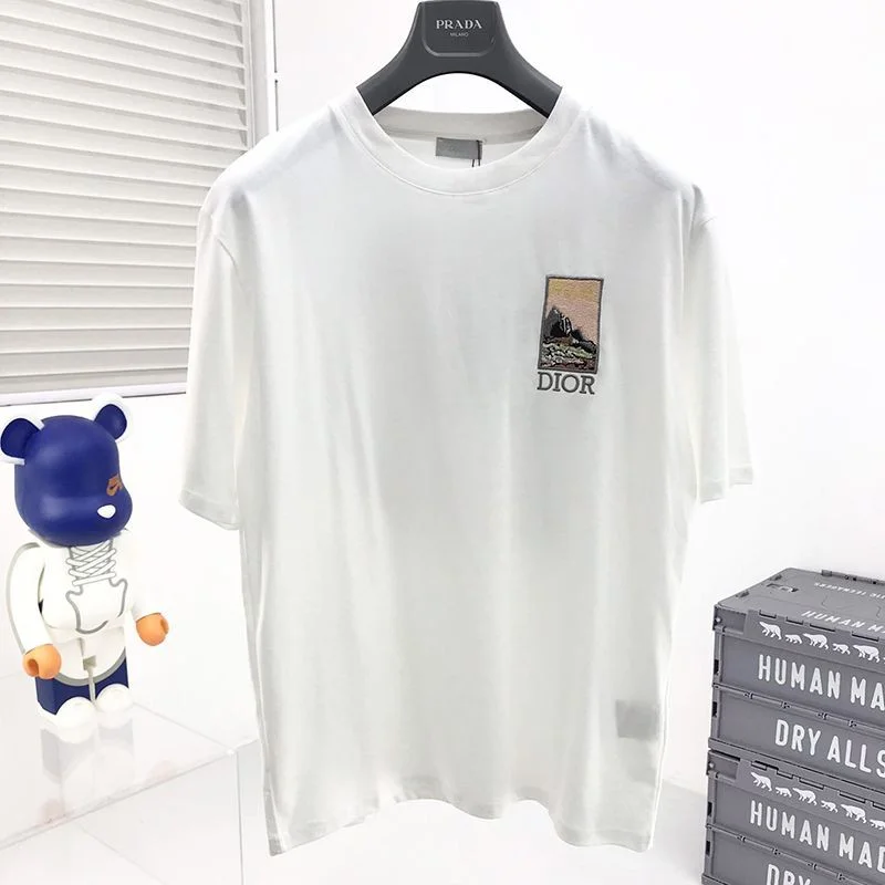 ☆超人気☆ディオール Tシャツ コピー リネン コットンジャージー det96225